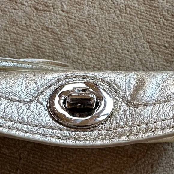 Coach Shimmering Gold Wristlet - Picture 11 of 11